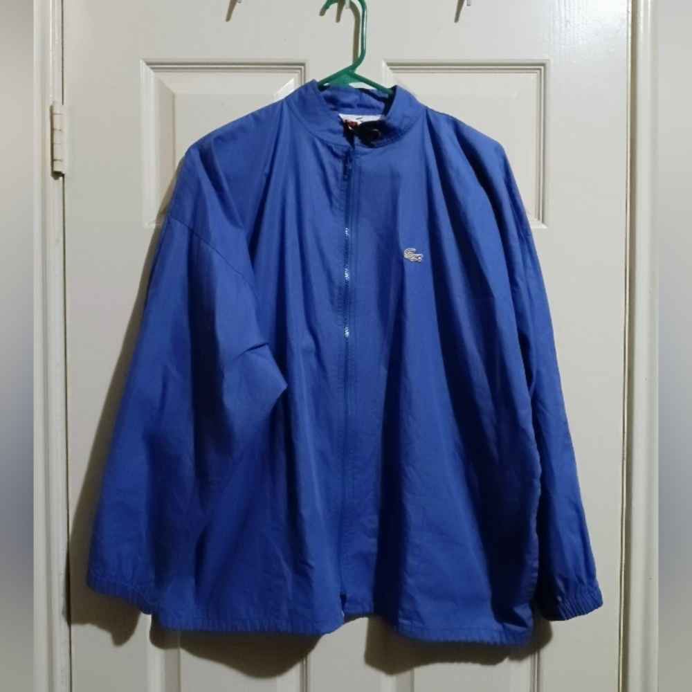 LACOSTE BLUE WINDBREAKER